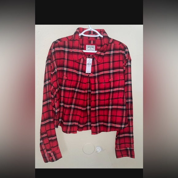 American Eagle Outfitters Tops - American Eagle Outfitters short flannel